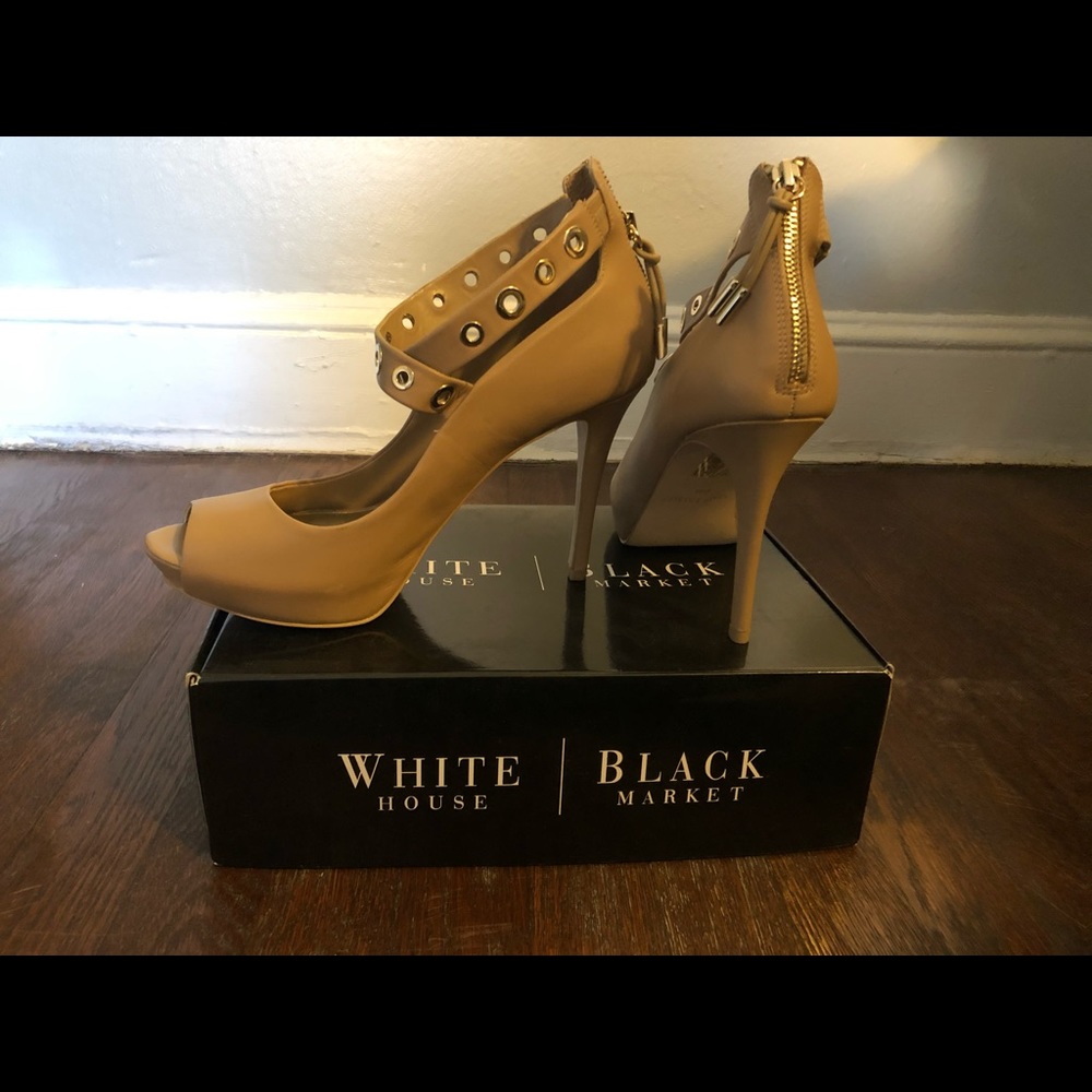 WH-BM camel Alyse heels size 9.5